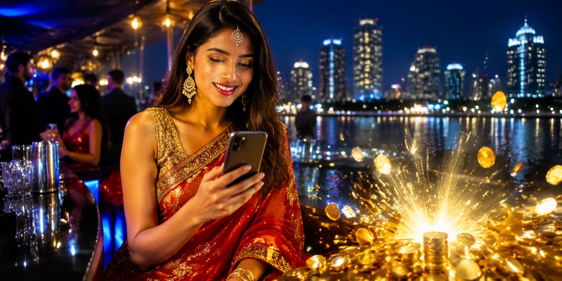Mobile player enjoying secure Teen Patti game with UPI payment